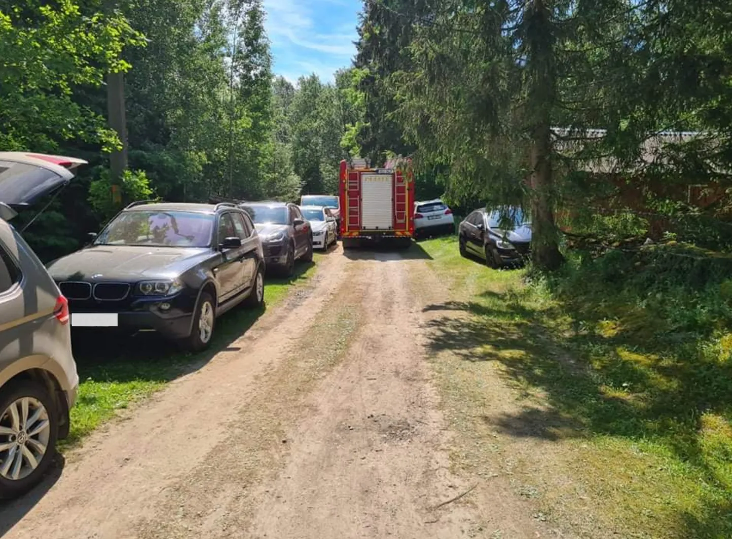 Päästeauto «takistusrada» laupäeva hommiku poole