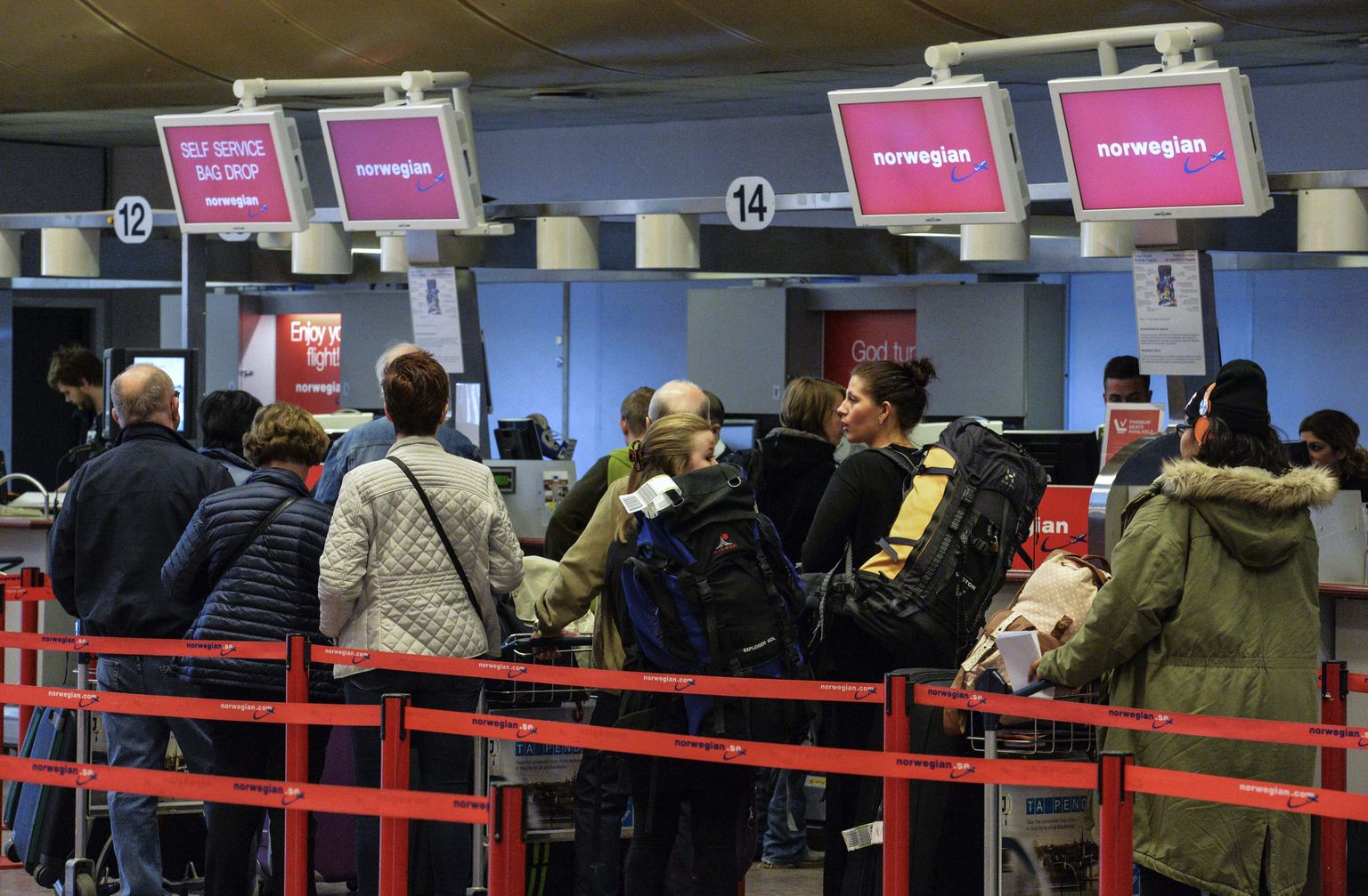 Eelmisel neljapäeval tekitasid ärajäänud Norwegiani lennud järjekordi ka Arlanda lennujaamas Rootsis.