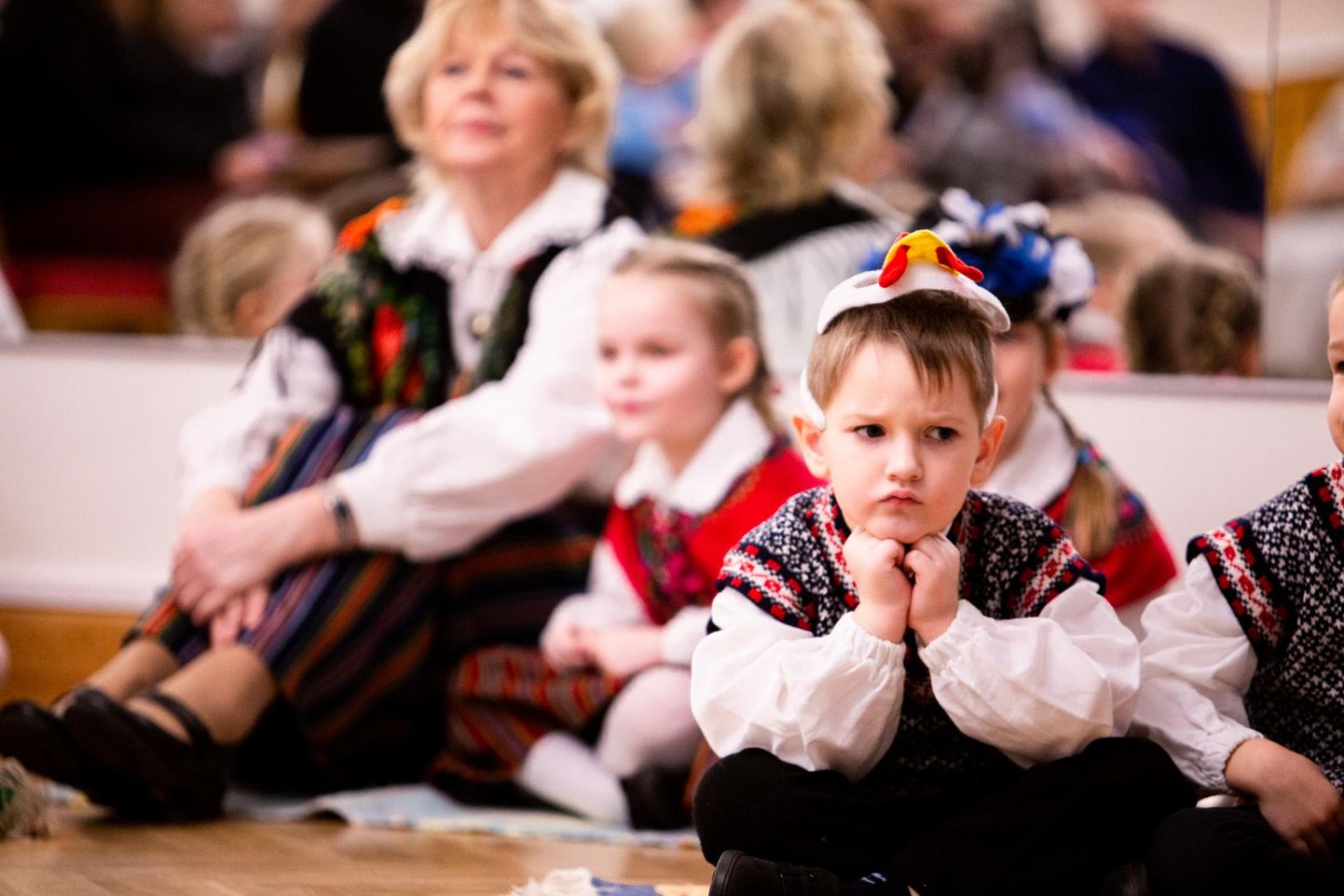 Veebruaris toimunud pärimuspeo Baltica Pärnumaa eelpidu Nooruse majas.