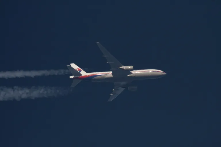 2014. aasta veebruari arhiivkaader MH370st Poola kohal.