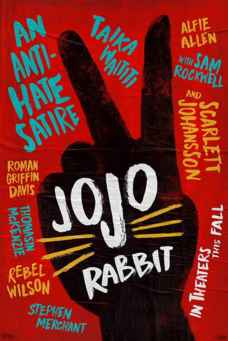 Taika Waititi satiirilise komöödia «JoJo Rabbit» plakat