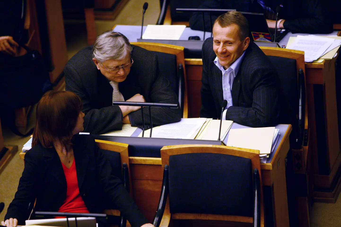 Riigikogu rahanduskomisjoni esimees Jürgen Ligi mullu detsembris riigieelarve vastuvõtmisel.