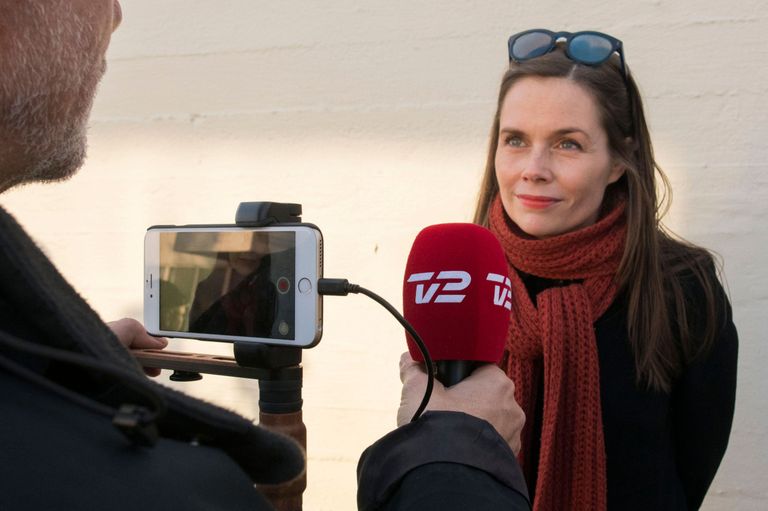 Islandi uus peaminister, Vasak-Rohelise Liikumise liider Katrin Jakobsdottir.