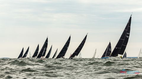 Strong winds and tight competition mark opening day of Muhu Väina regatta