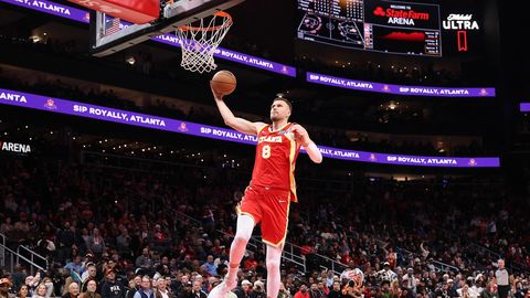 Porziņģis dosegel 25 točk, Atlanta izgubila proti Denverju po preobratu