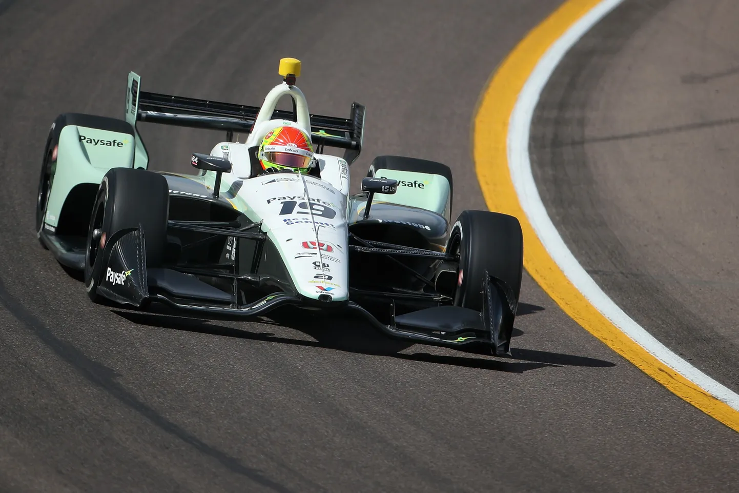 Pietro Fittipaldi IndyCari vormeli roolis.