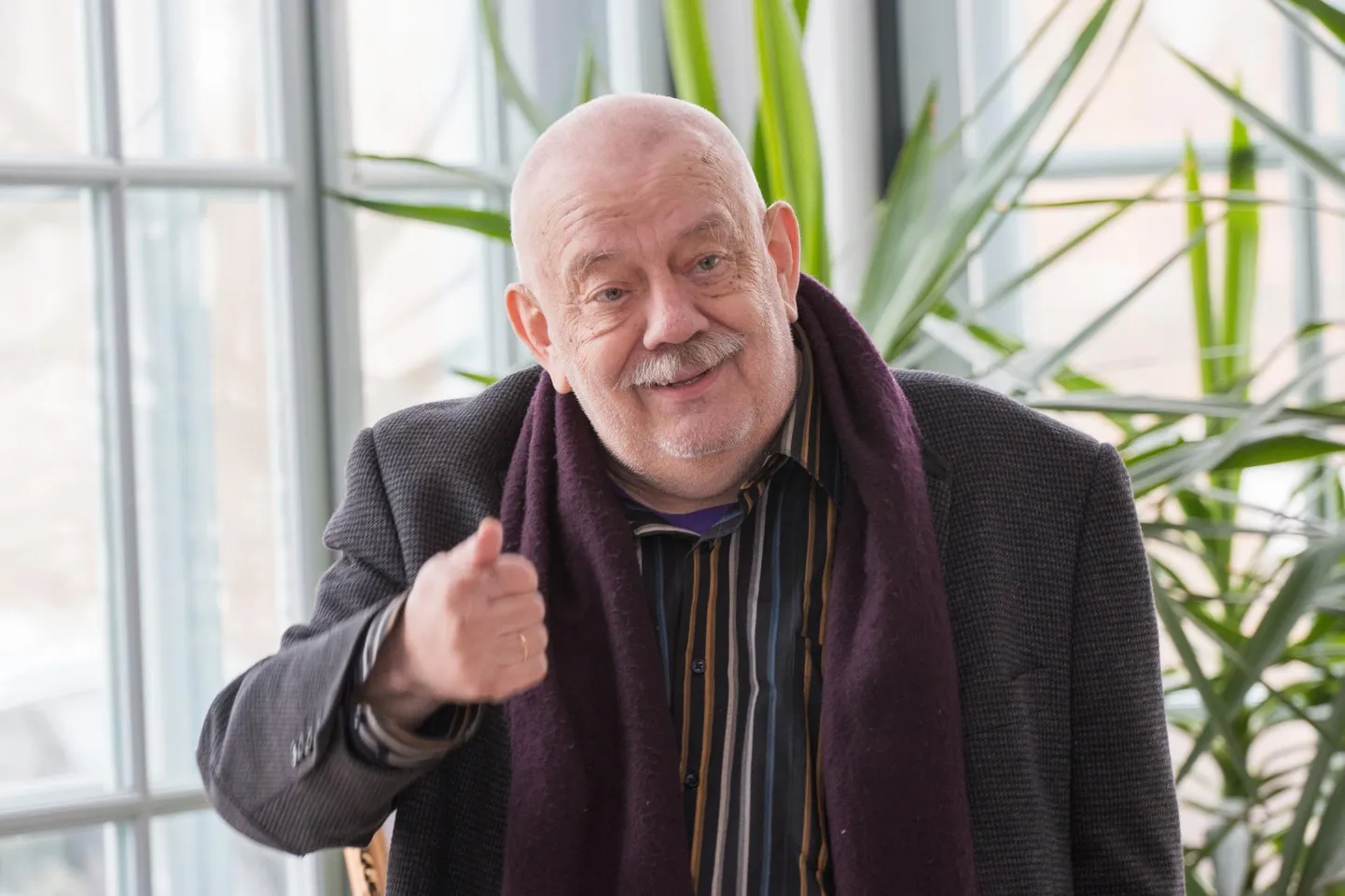 Õppejõud, näitleja ning teatri- ja filmilavastaja Kalju Komissarov.