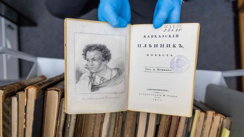 Tartustki vene kirjandusklassikat varastanud seits