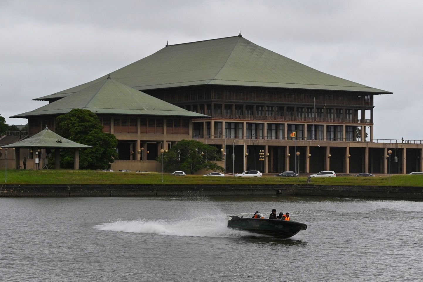 Sri Lanka parlamendihoone Colombos.