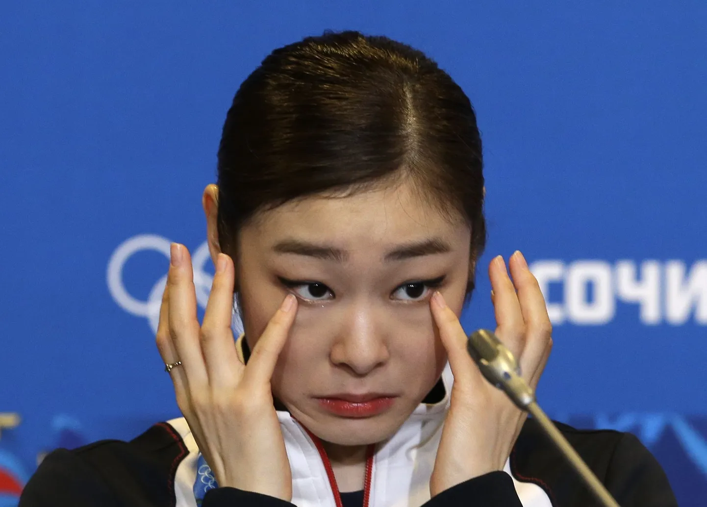 Hõbemedali teeninud Yuna Kim.