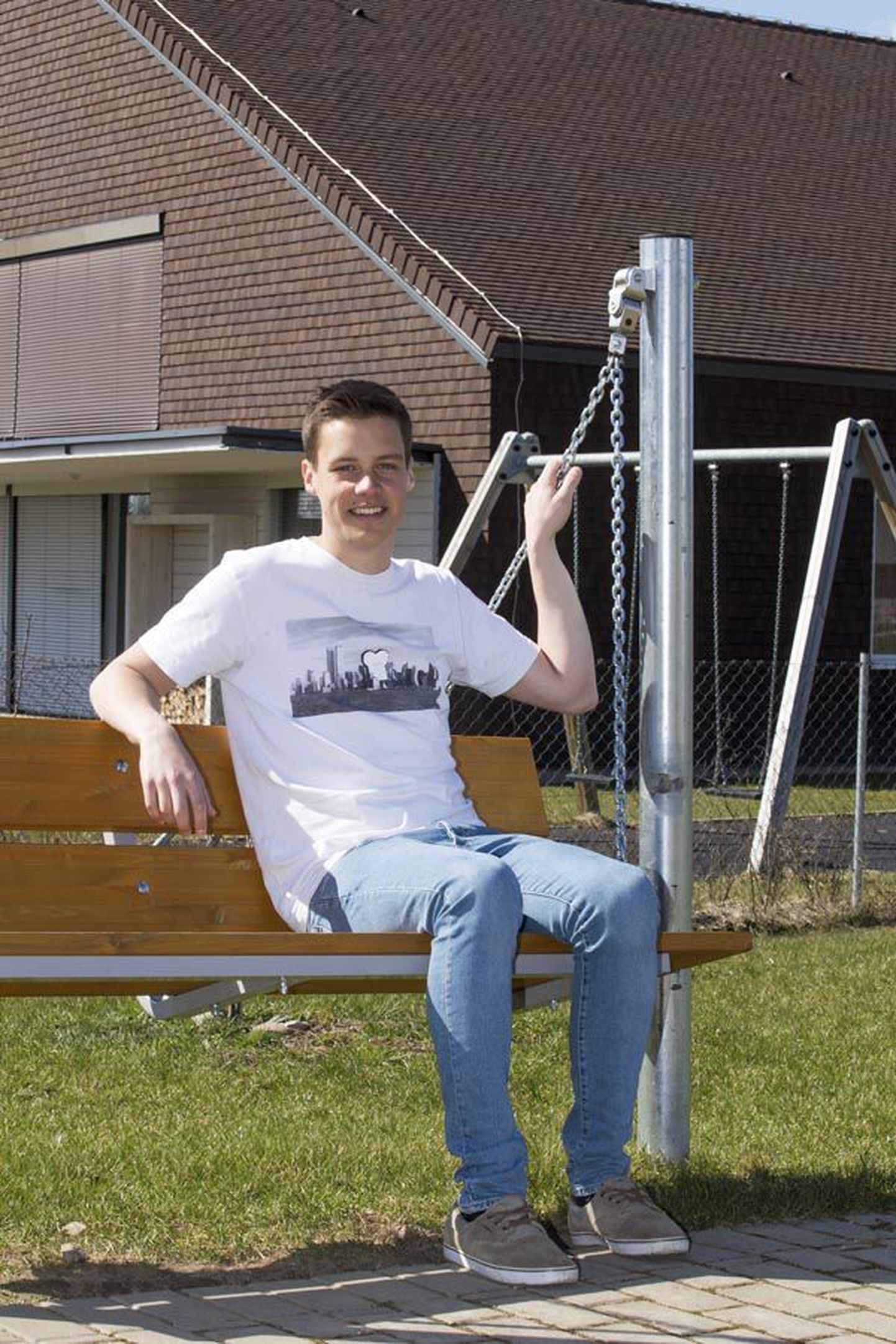 19-aastane saksa noormees Klemens Höfflin peatub aasta jagu Viljandis, et teha siin vabatahtlikku tööd.
