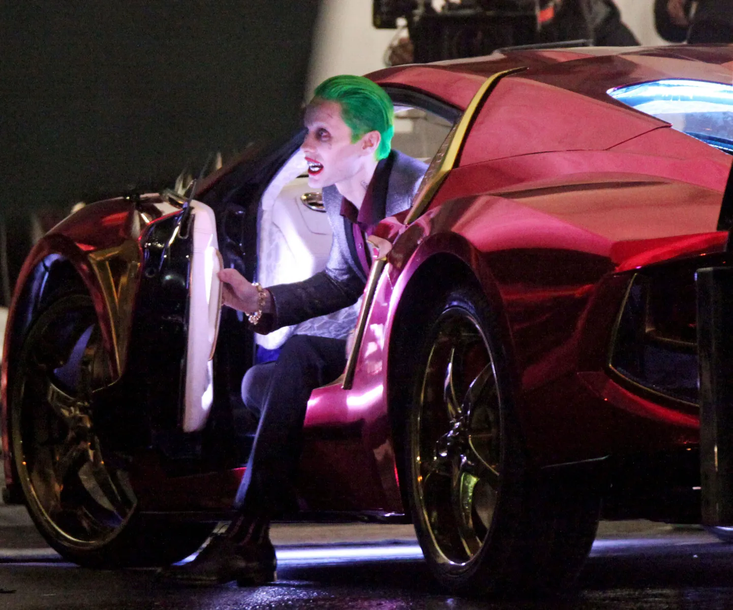 Margot Robbie, Jared Leto ja Ben Affleck filmi «Suicide Squad» võtetel Torontos