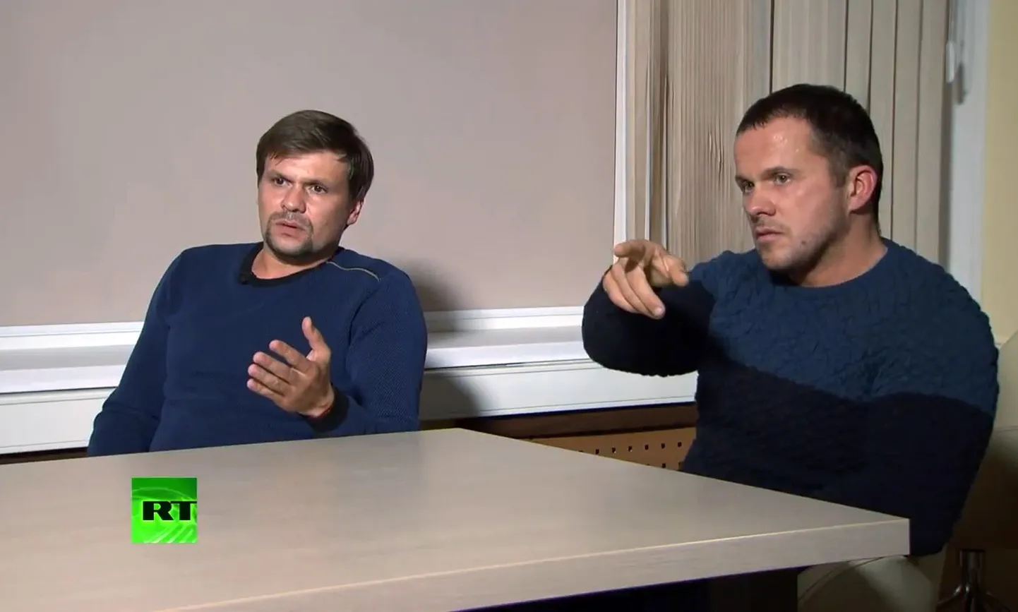 Väga solvunud Ruslan Boširov ja Alexander Petrov RT eetris.
