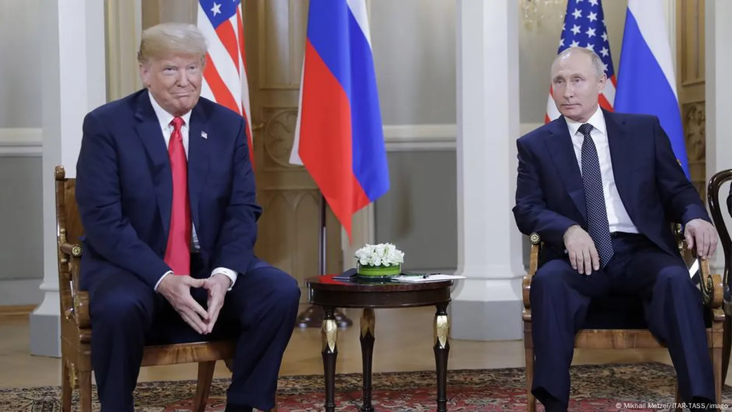 Дональд Трамп и Владимир Путин