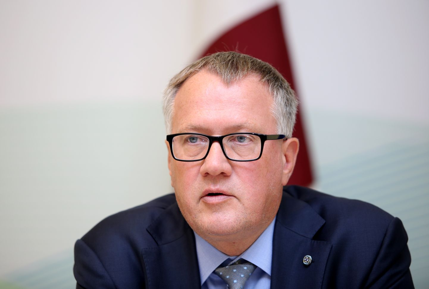 Latvijas ekonomikas ministrs Arvils Ašeradens 