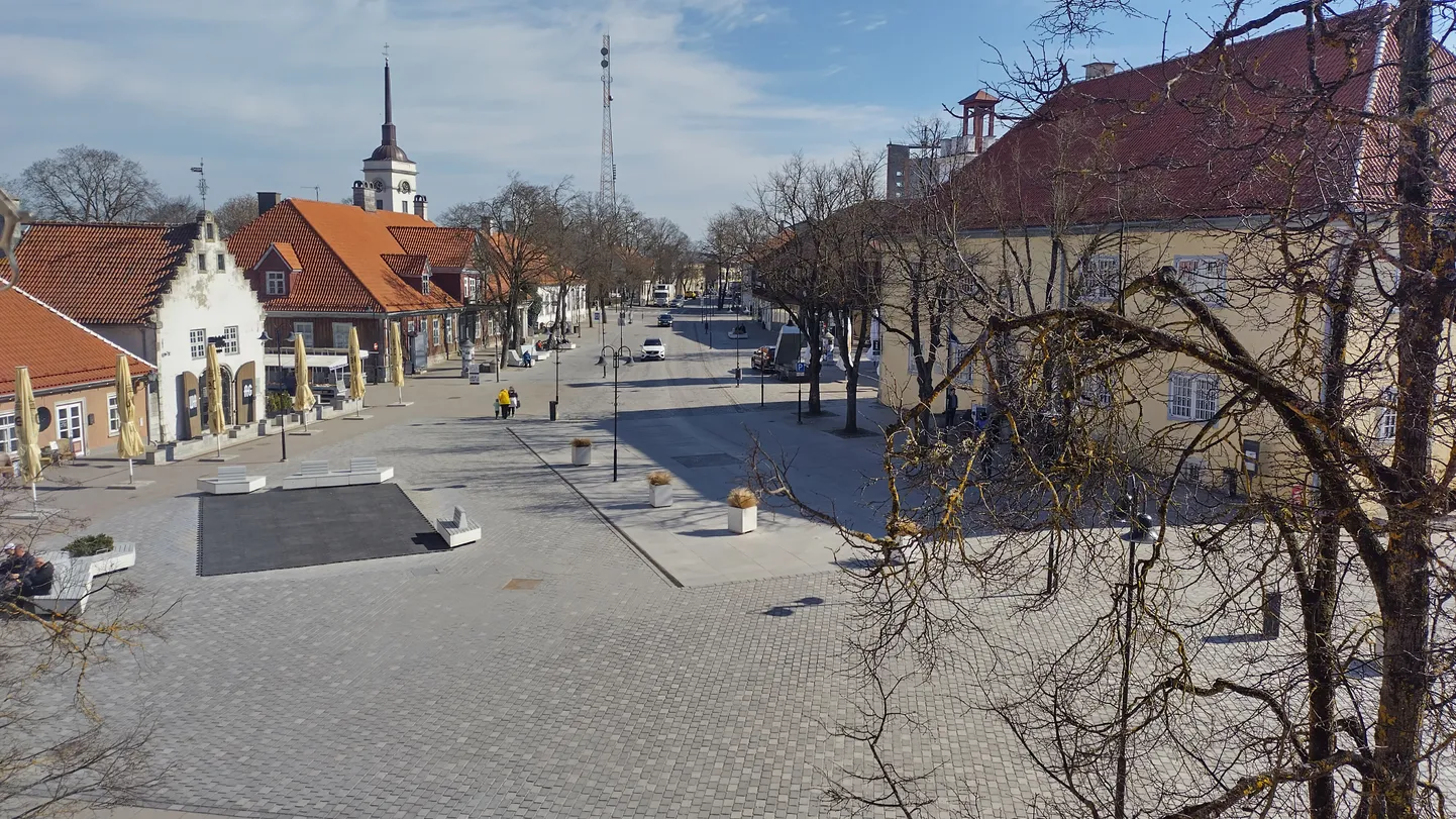 Kuressaare kesklinn.