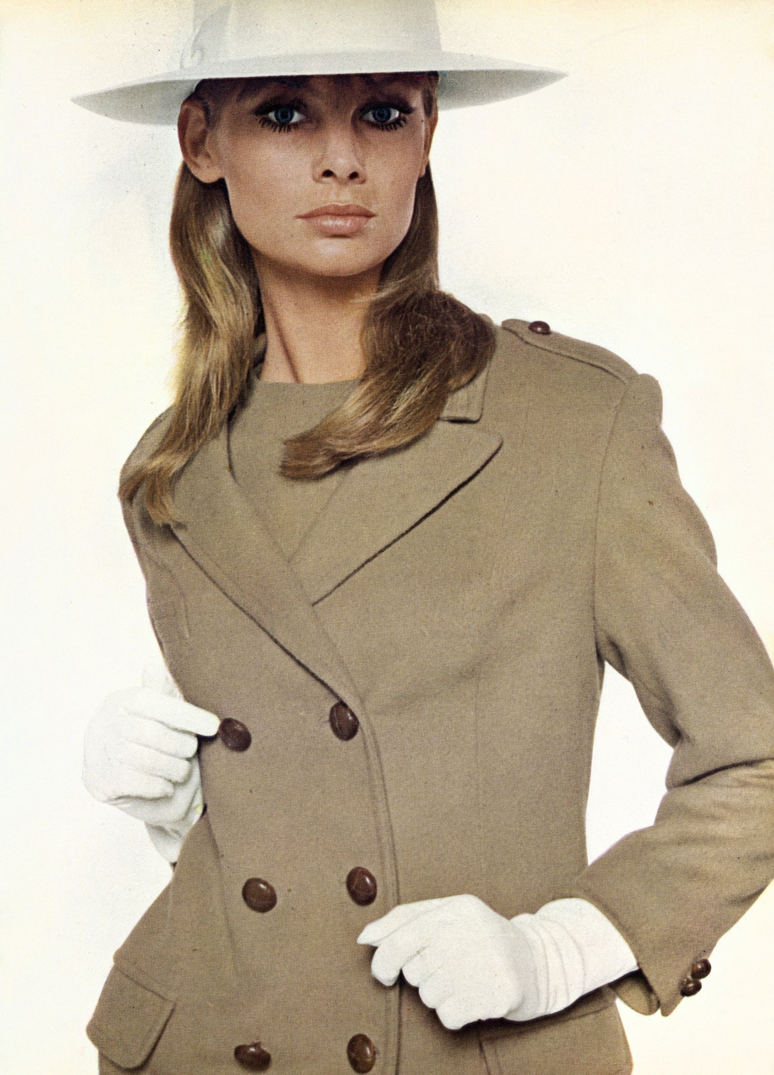 Kuuekümnendate supermodell Jean Shrimpton aastal 1965.
