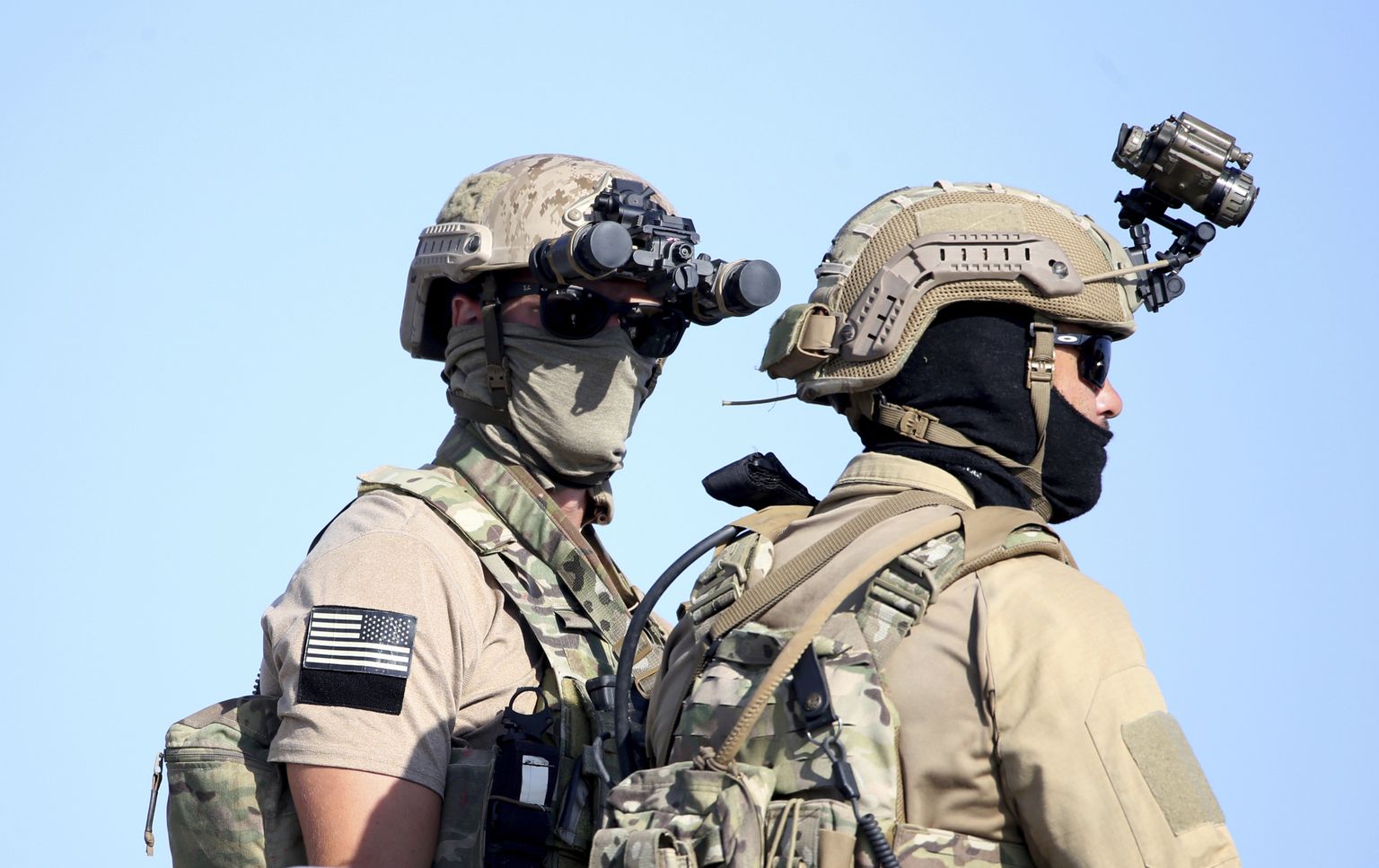 USA mereväe SEAL eriüksuse liikmed tänavu suvel Küprosel õppusel.