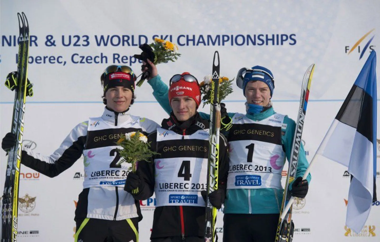 Kristjan Ilves (paremal) MMi poodiumil.