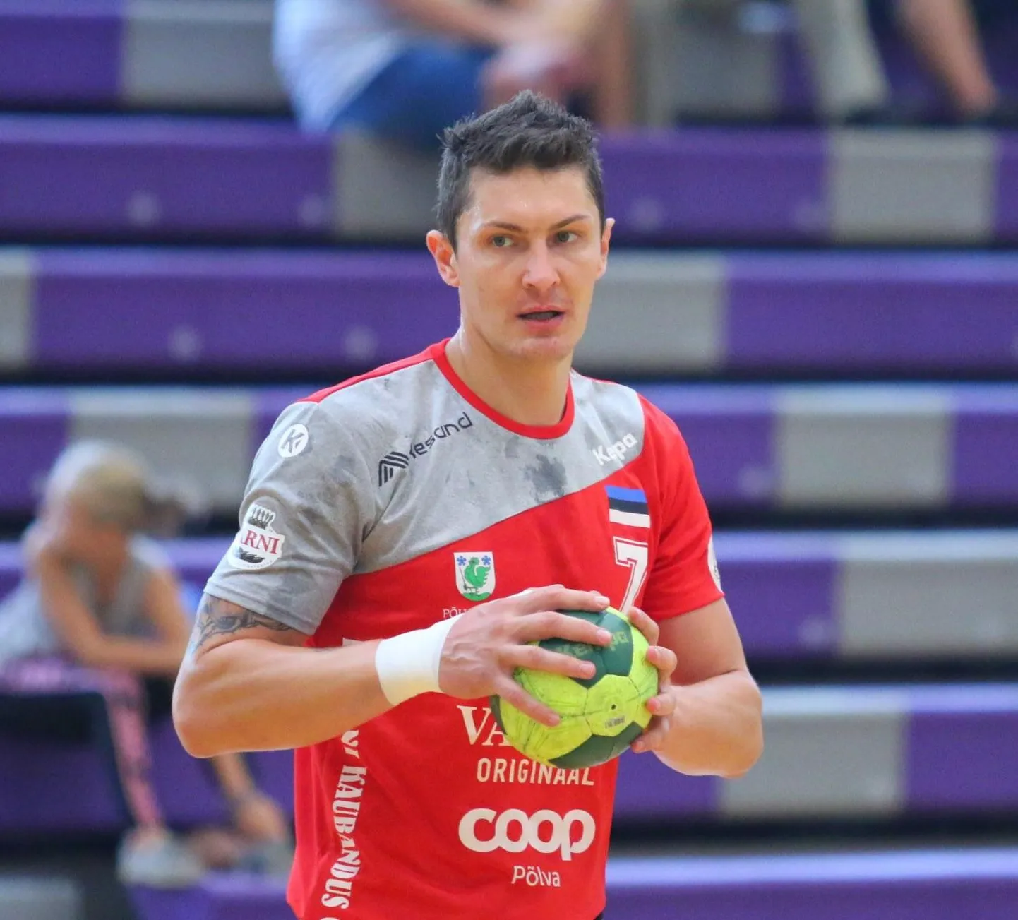 Põlva Serviti värske leegionär, 35-aastane Valgevene tagamängija Ivan Telepnev. FOTO: Arvo Meeks
