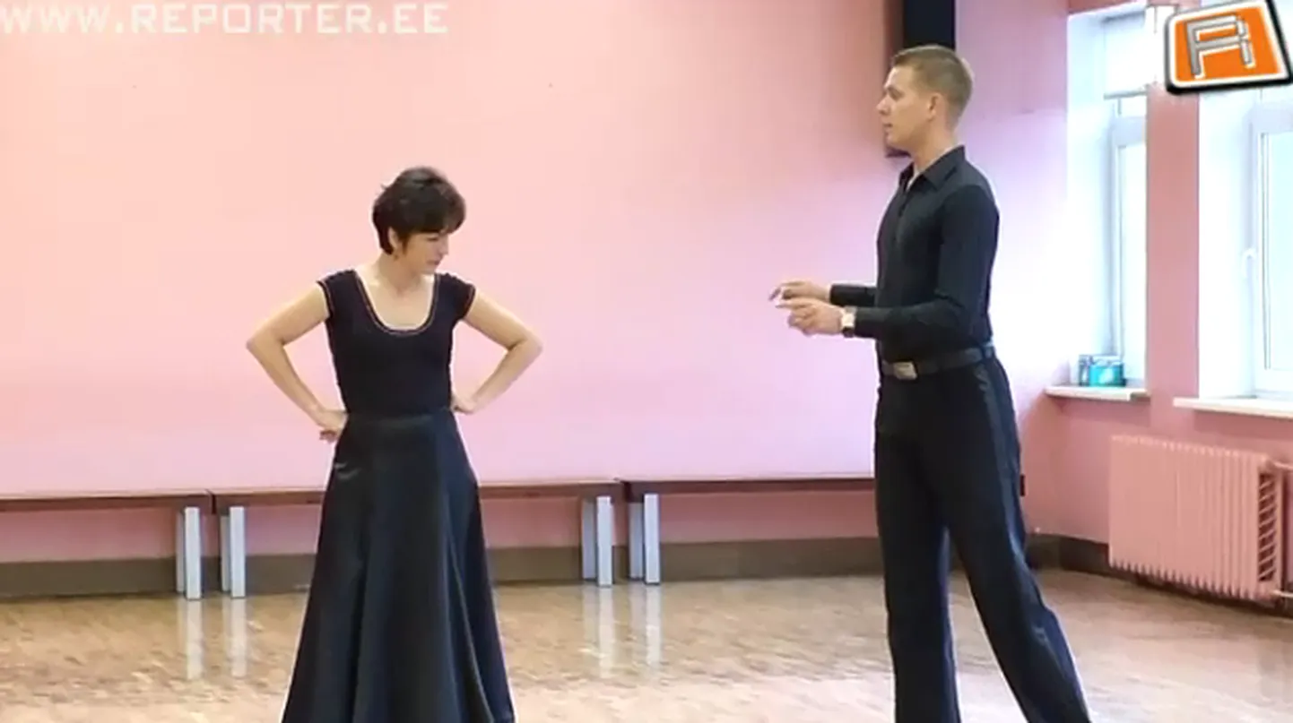 Anna Levandi ja Mairold Millert tantsusaates