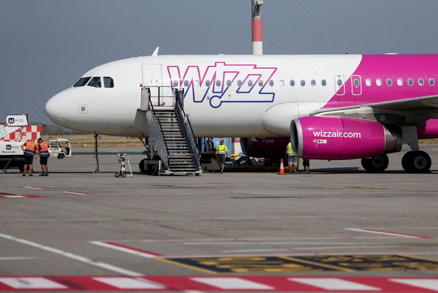 Wizz Airi lennuk