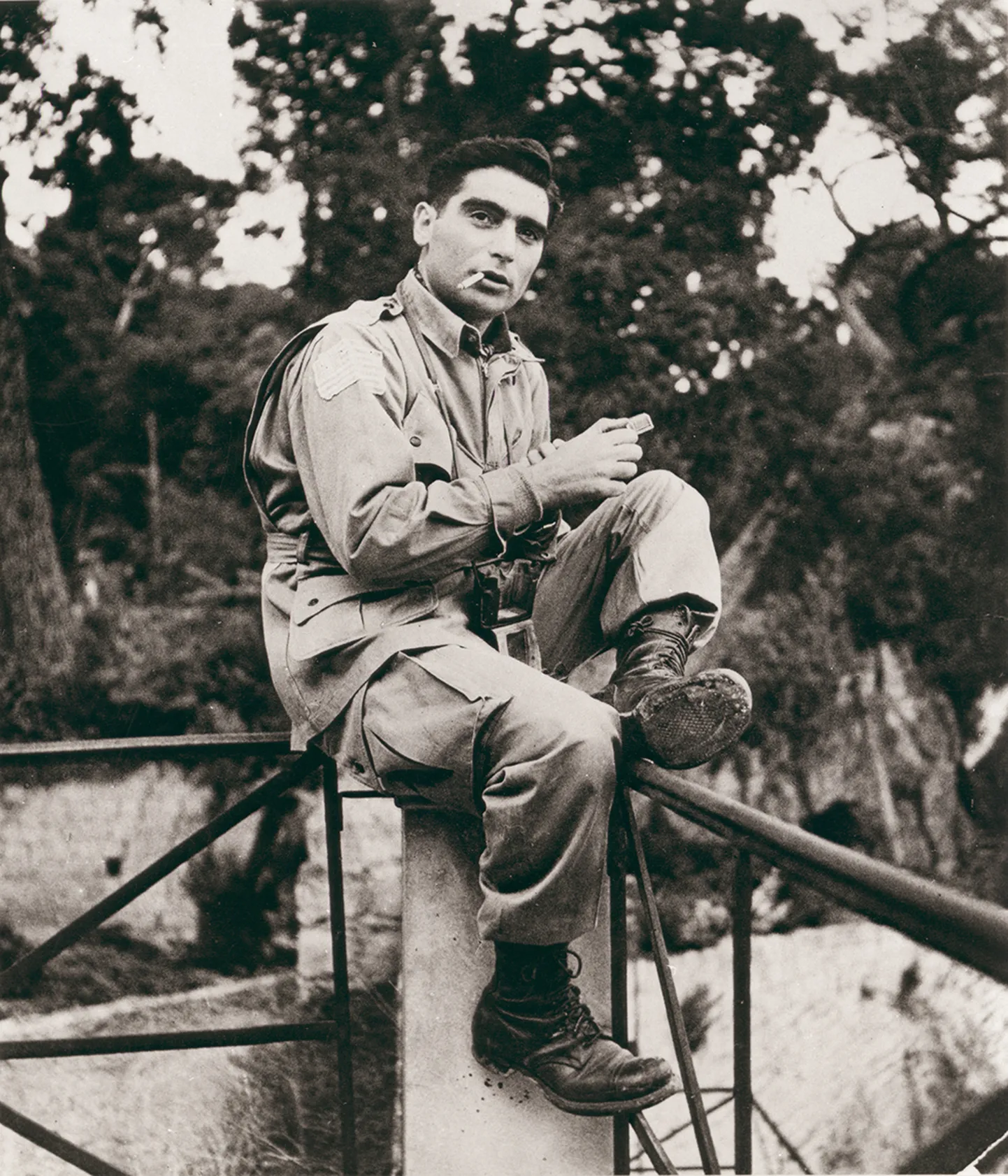 Robert Capa sõjafotograafina Napolis, 1943.