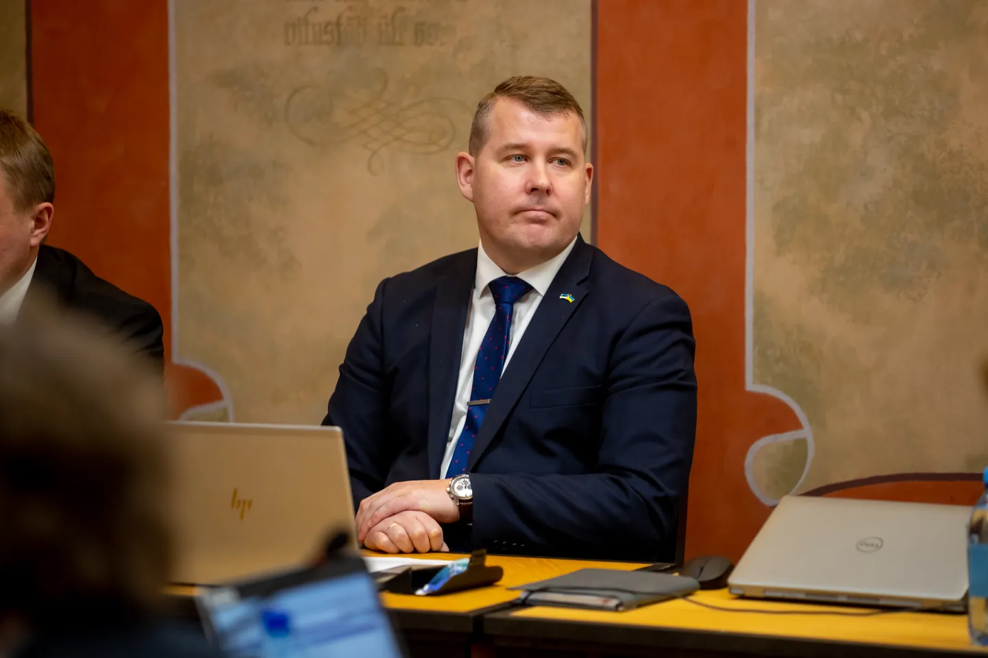 JÄI AMETISSE: Abivallavanem Koit Voojärve umbusalduseks hääli kokku ei saadud.