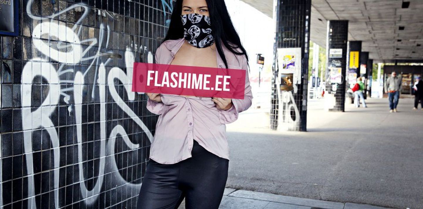 Активистка Flashime.