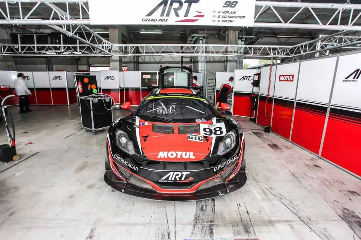 Kevin Korjuse auto ELMS-sarjas.