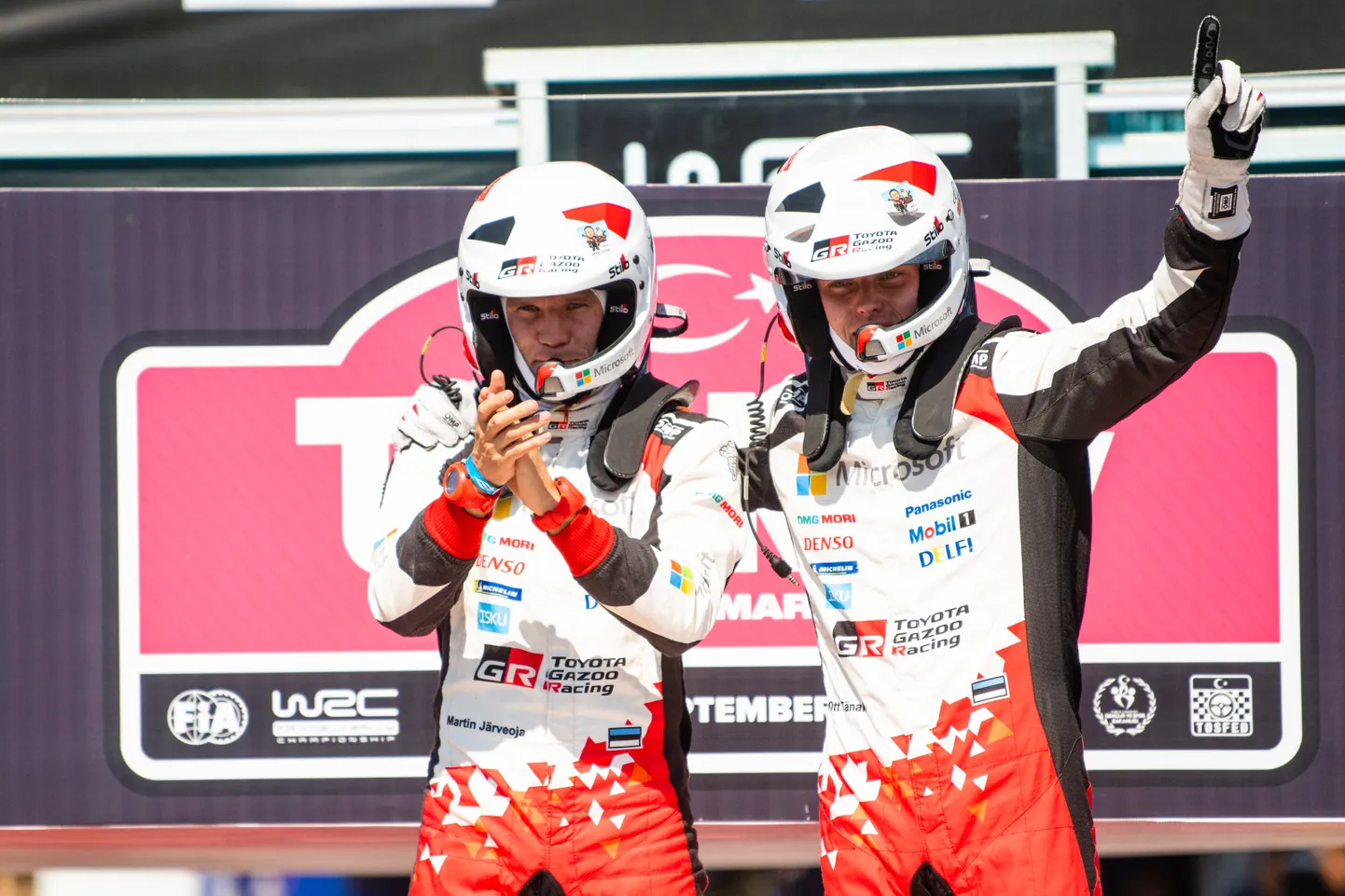 Ott Tänak ja Martin Järveoja.