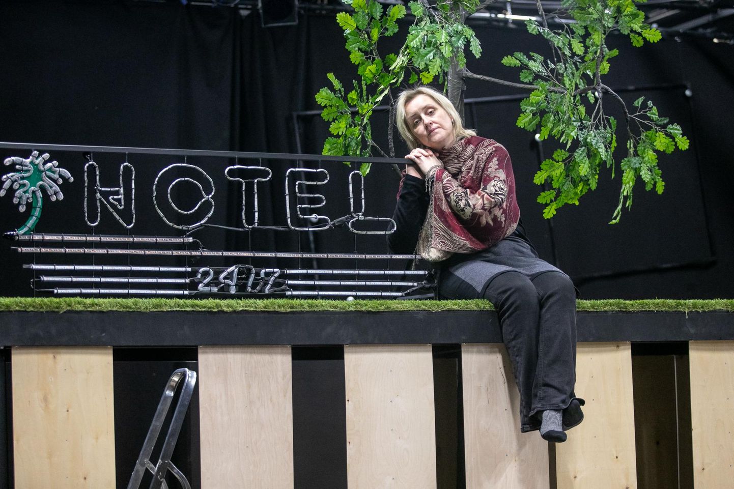 "Vana toriseja" lavastaja Eili Neuhaus ootab põnevusega päeva, mil lavastus kohtub publikuga.