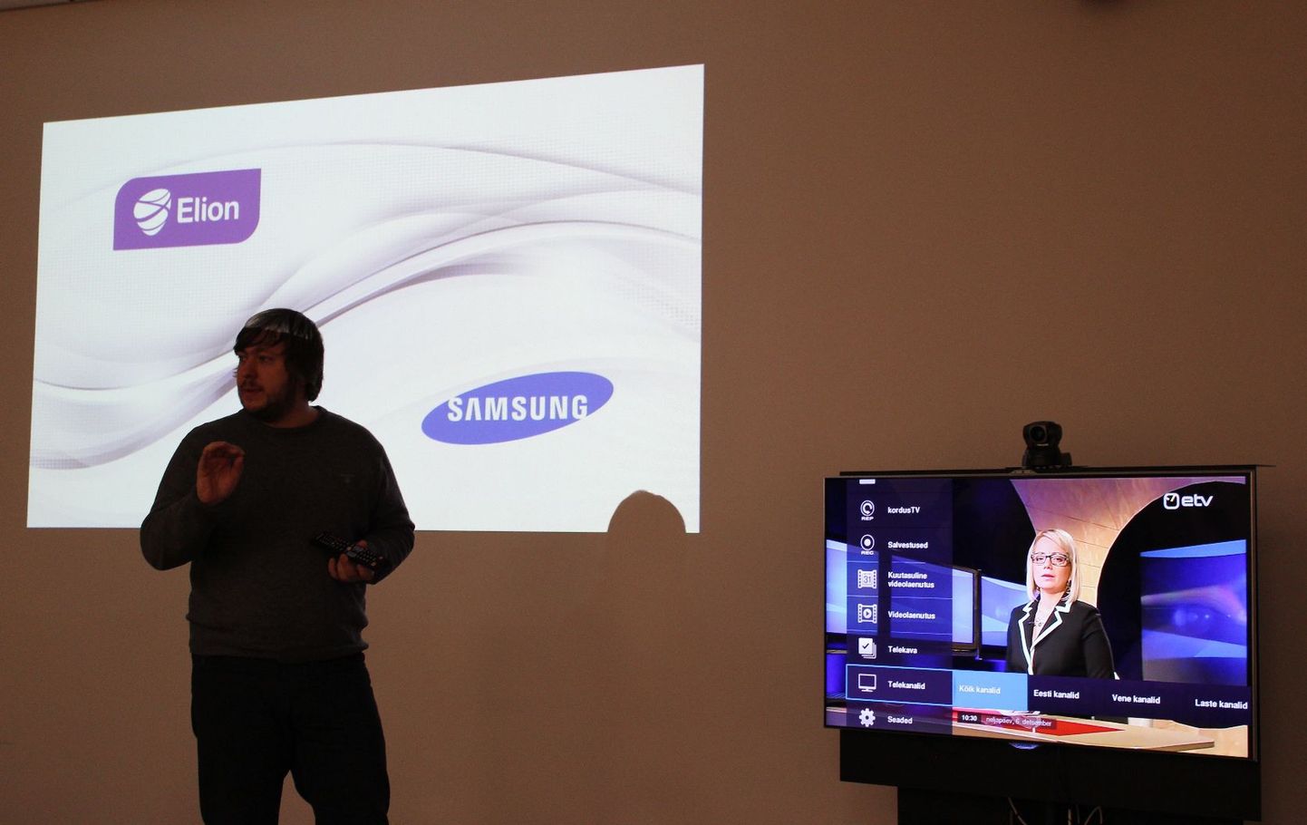 Elioni ja Samsungi digilahenduse esitlus