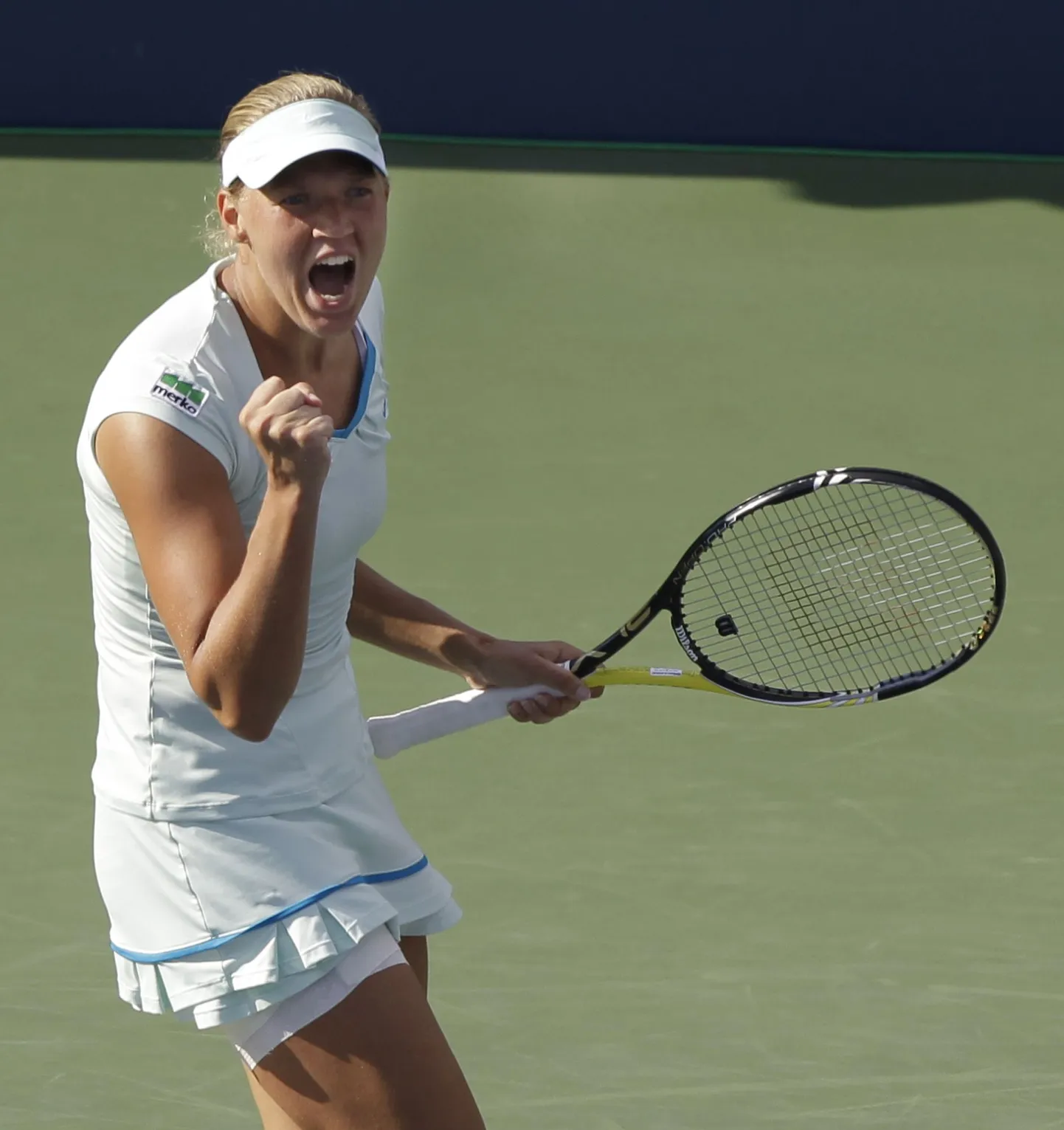 Кайа Канепи вышла в четвертьфинал US Open.