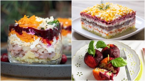 Siļķe kažokā un tās līdzinieki – no klasikas līdz moderniem izpildījumiem. 14 receptes