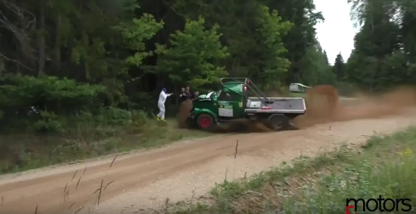 Rallifännide napp pääsemine Lõuna-Eesti rallil