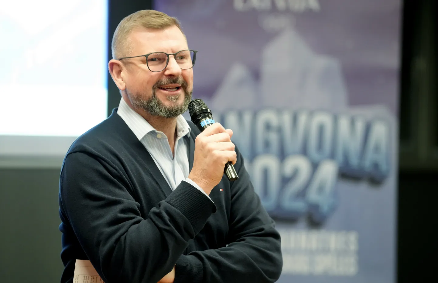 Latvijas Olimpiskās komitejas prezidents Jānis Buks