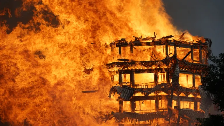 Hiinas asunud Aasia kõige kõrgem pagood põles maha