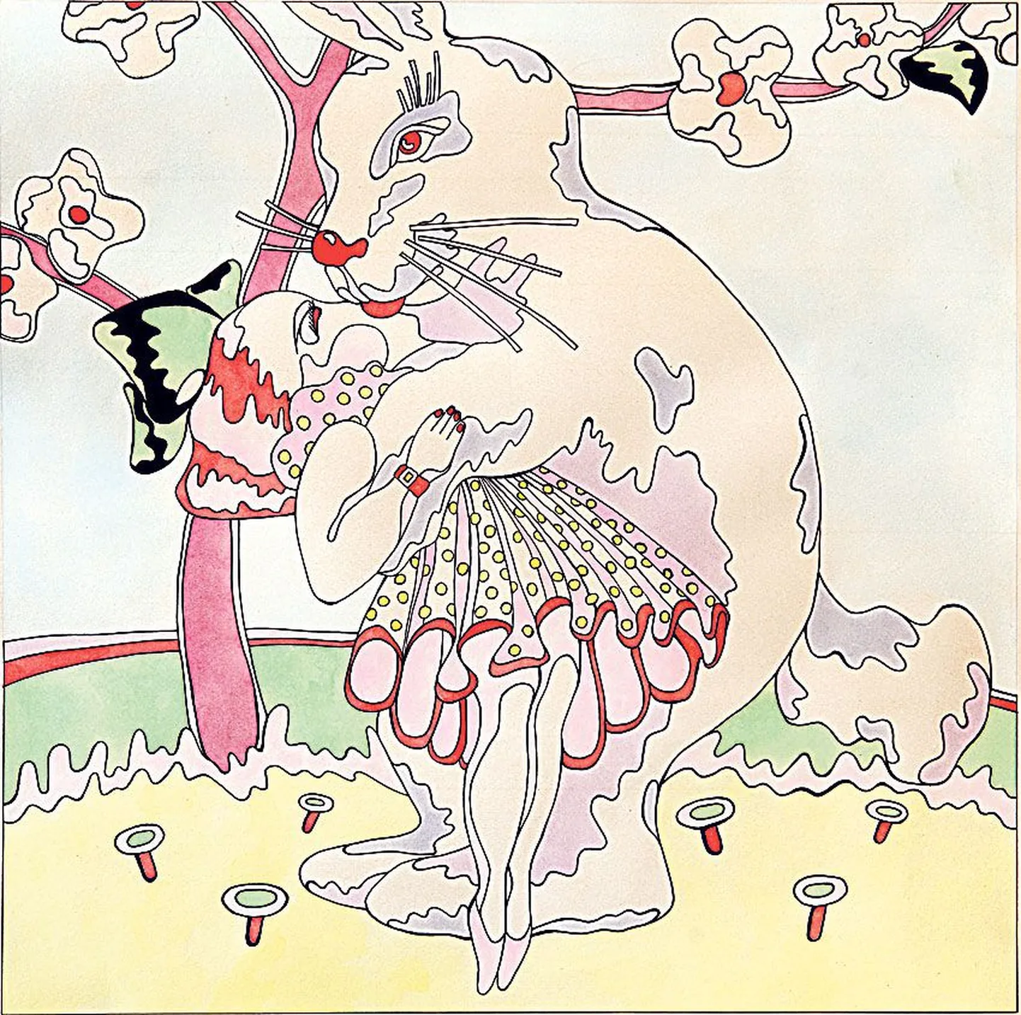 Leonhard Lapini 1970. aastal valminud «Jänku suudlus»
