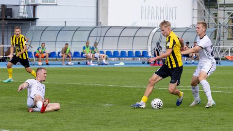 VIDEO ⟩ Tabeliliidrile tugevat peavalu valmistanud Vaprus jäi napilt ilma üllatusvõidust