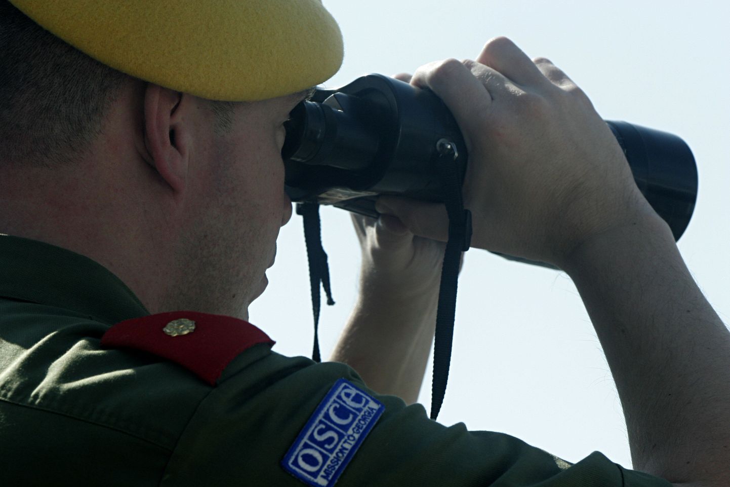 OSCE sõjalised vaatlejad Gruusias jälgimas relvarahu täitmist.