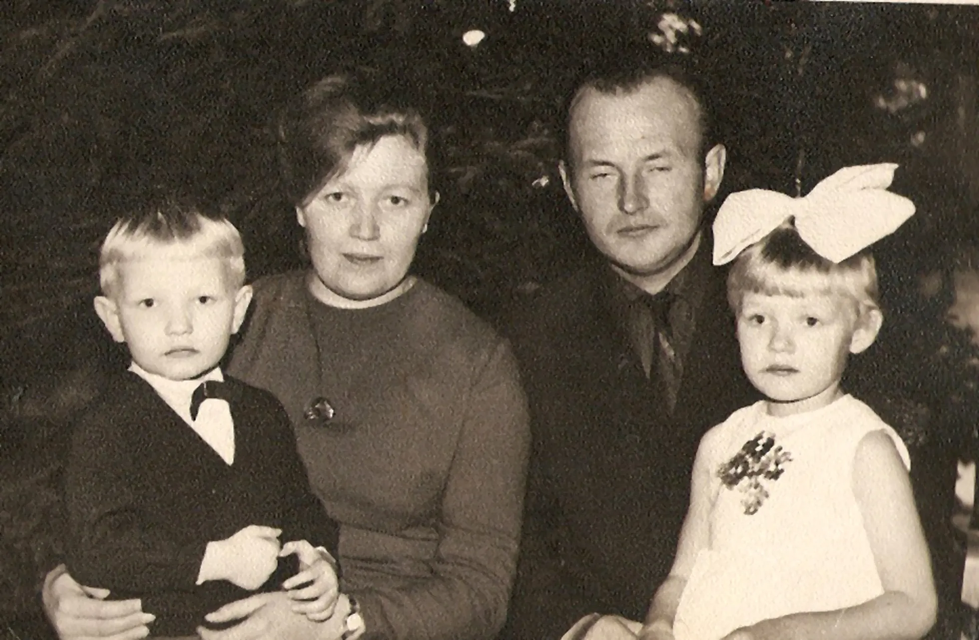 PEREGA lasteaia jõulupeol 1969.