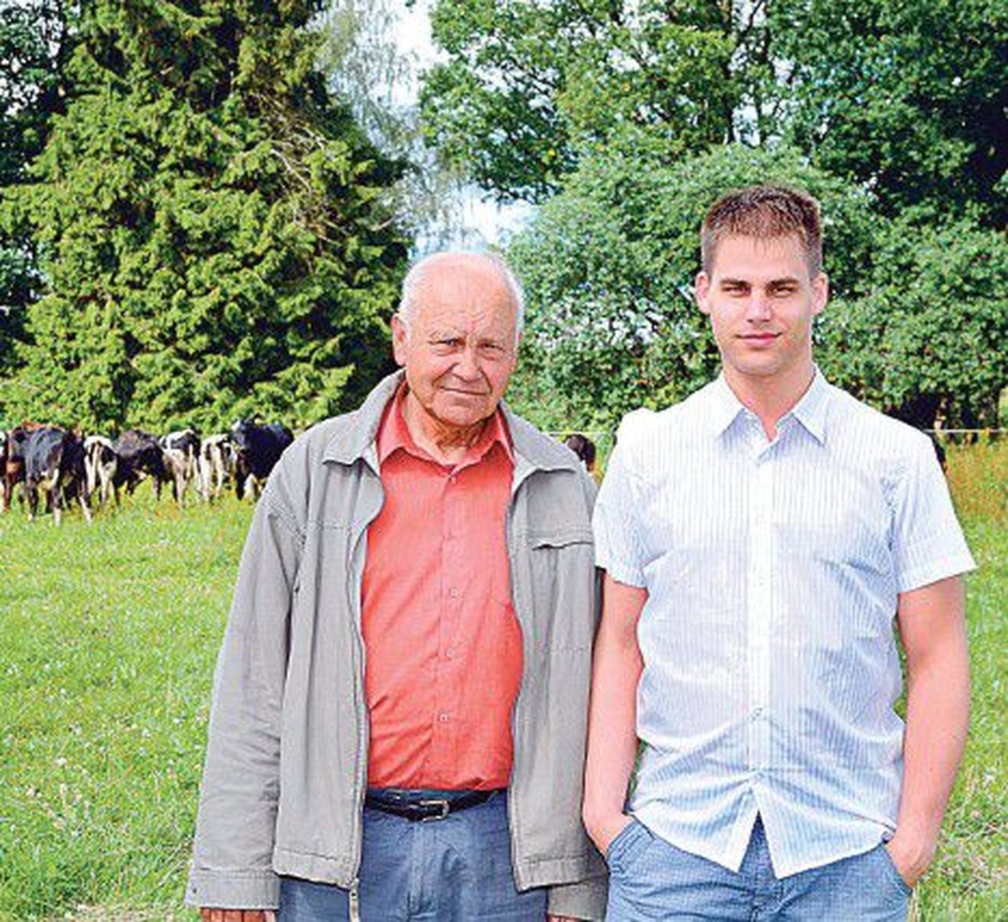 Isa Arvo Veidenberg annab oma parima talu varsti üle poeg Viljarile.