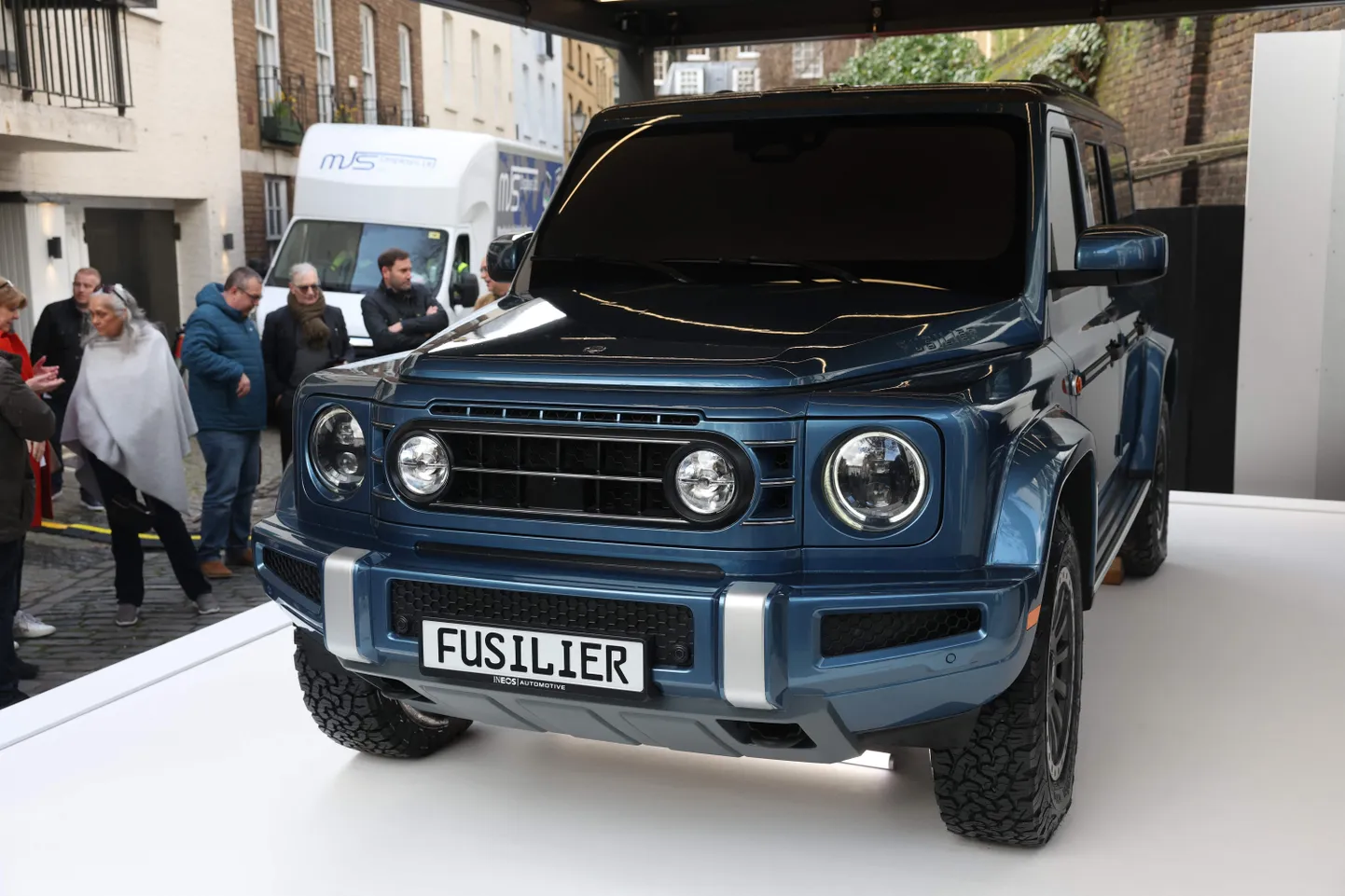 Ineos Fusilier elektriauto.