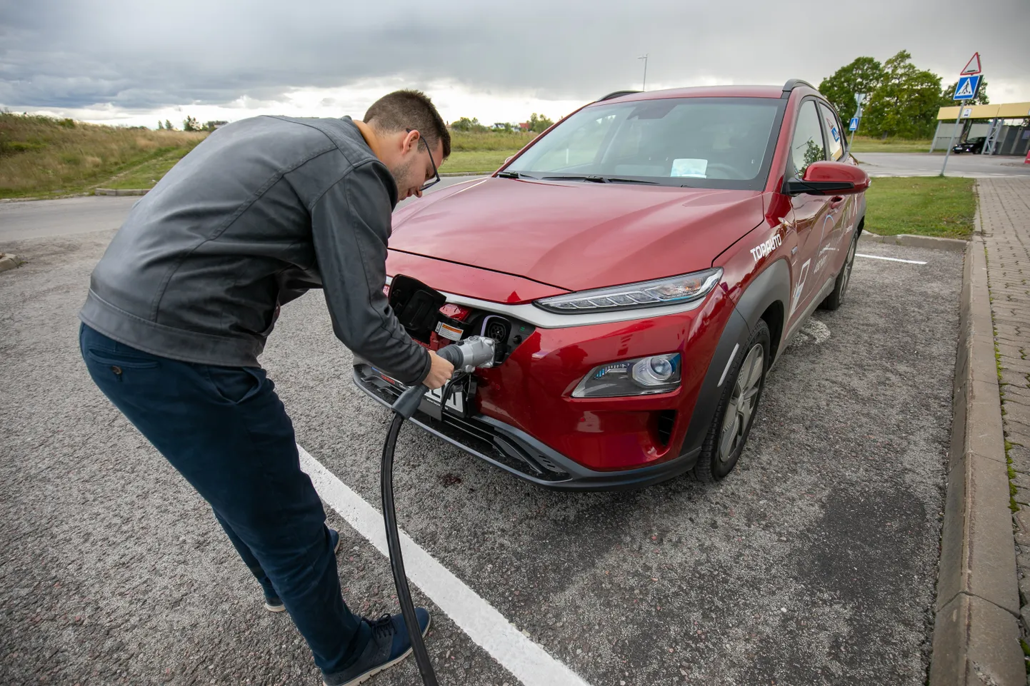 Fotol elektriauto Hyundai