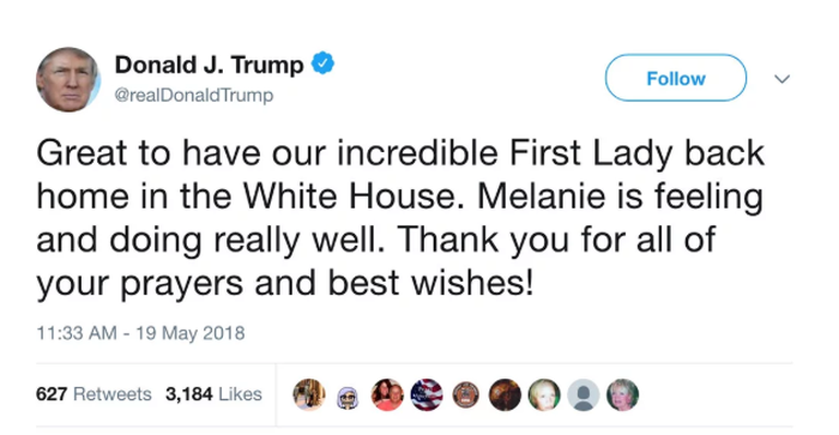 Donald Trump kirjutas naise nime valesti.