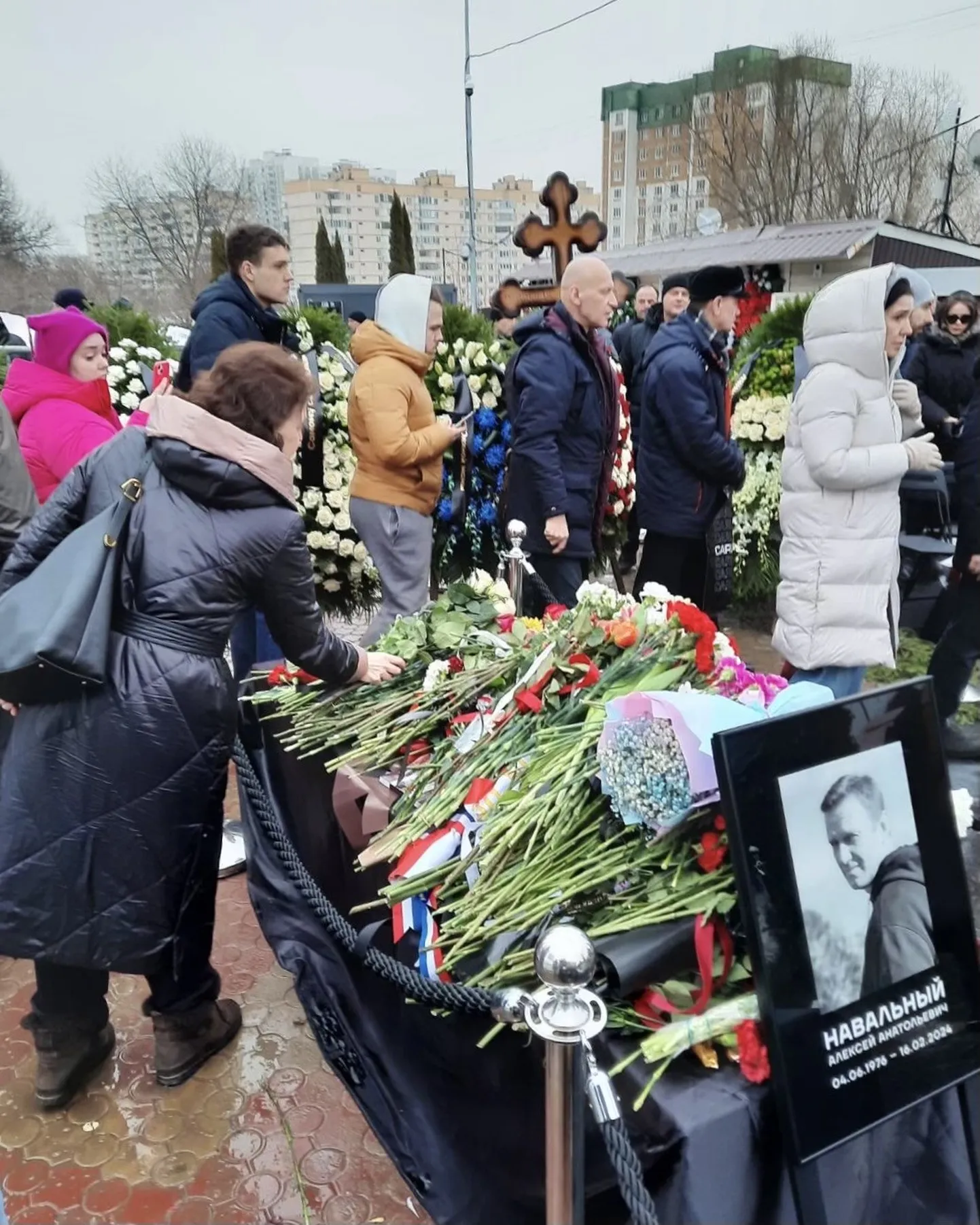 Похороны Навального.
