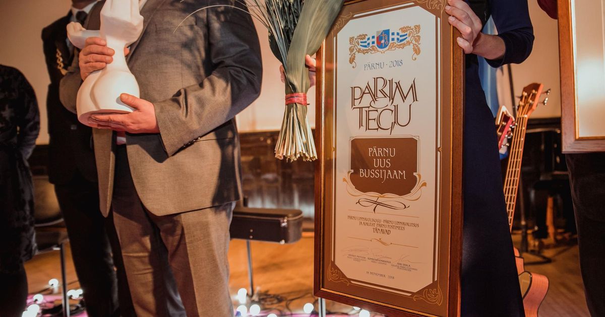 Kes vääriks Pärnu aasta teo auhinda?
