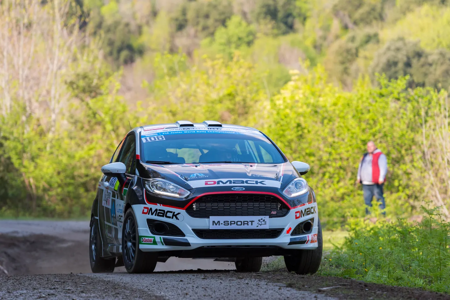 Miko Niinemäe ja Martin Valter Korsika MM-rallil.