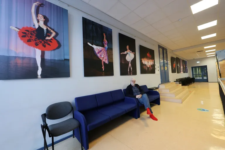 Uus galerii molekulaar- ja rakubioloogia instituudi teisel korrusel Tartus, Riia 23 hoones.